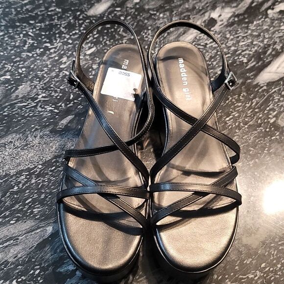 BRAND NEW MADDEN GIRL G-ENDERA PLATFORM WEDGE SANDAL - Picture 3 of 13